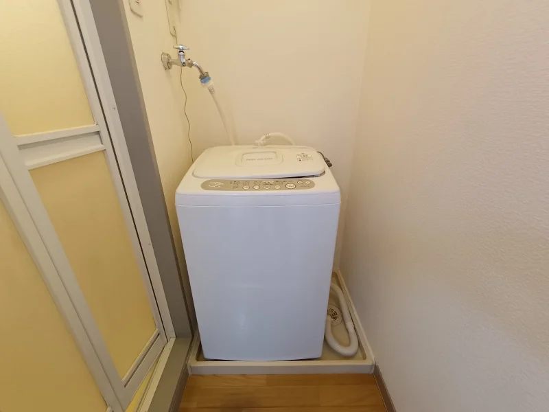 室内洗濯機置き場です。