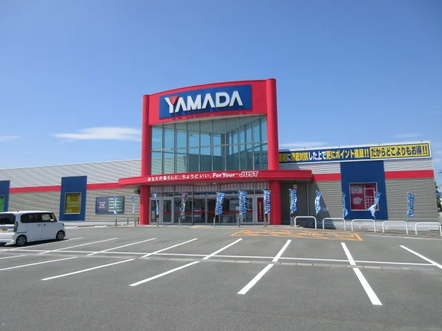 ヤマダデンキまで1080m