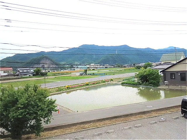 2階からのアングルです