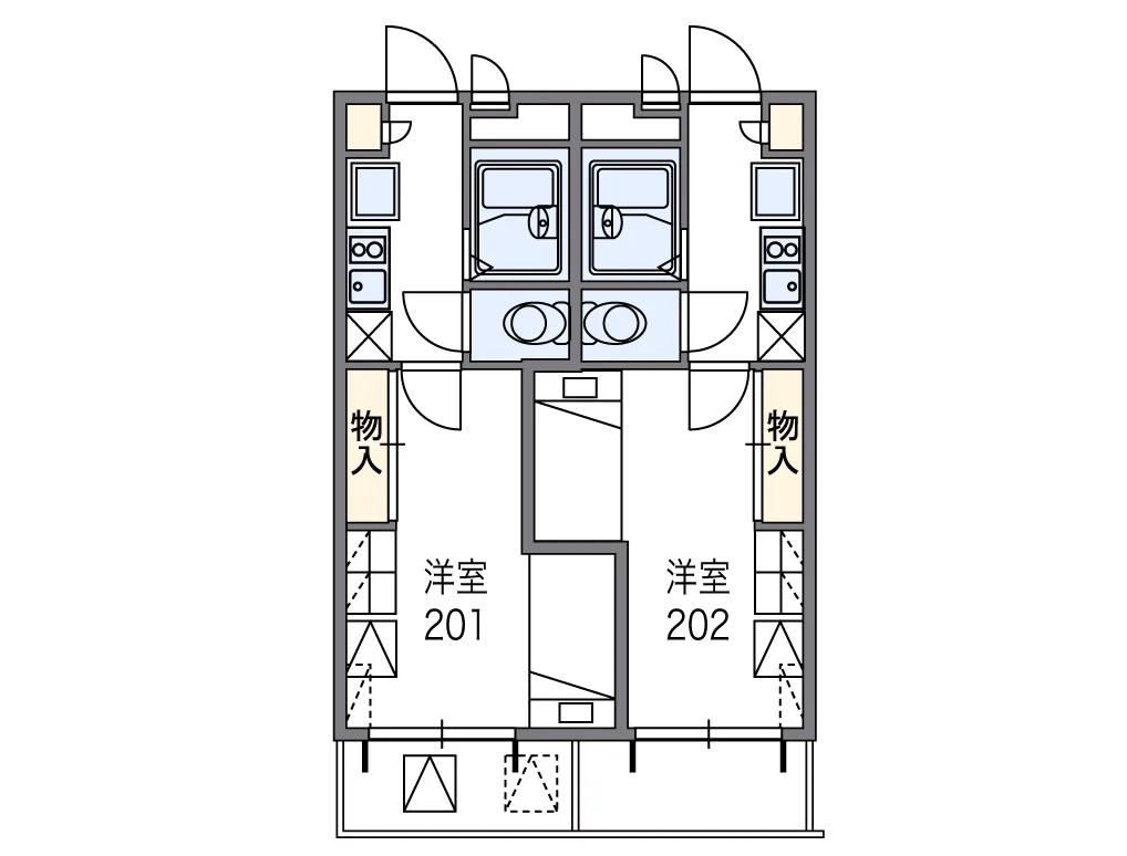 代表的な間取のため実際の間取とは異なる場合があります