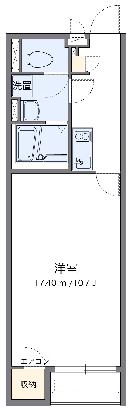 代表的な間取のため実際の間取とは異なる場合があります