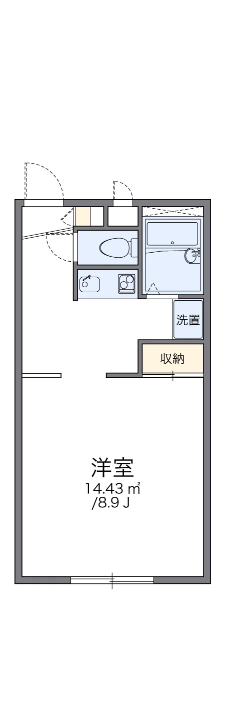代表的な間取のため実際の間取とは異なる場合があります