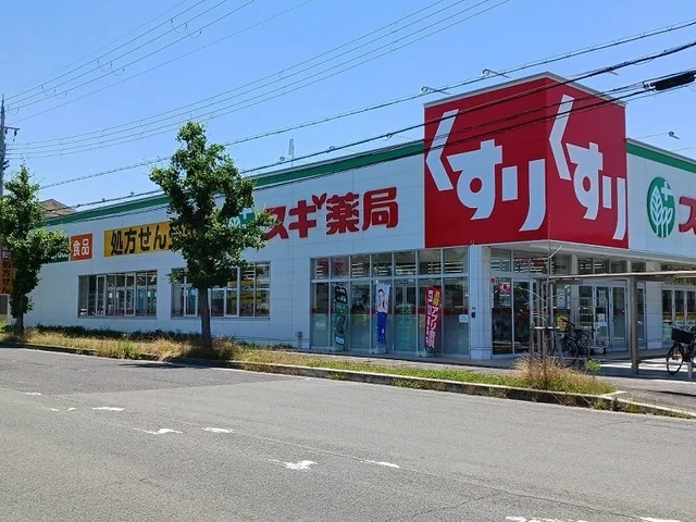 スギドラッグ様まで600m