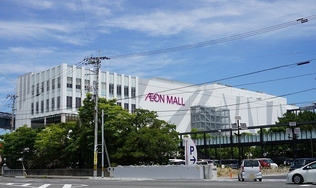 イオンモール徳島様まで1200m