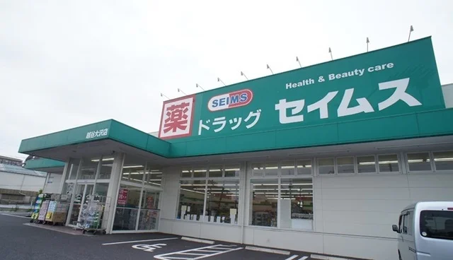 ドラッグセイムス越谷大沢店まで500m