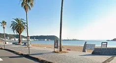 久里浜海岸まで150m