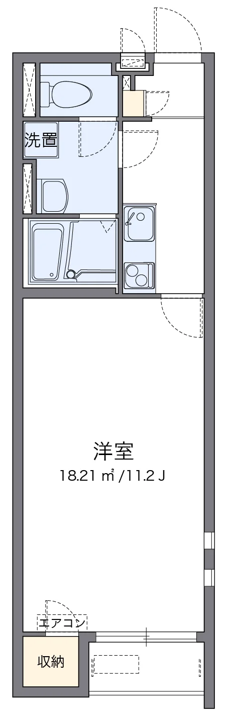 代表的な間取のため実際の間取とは異なる場合があります