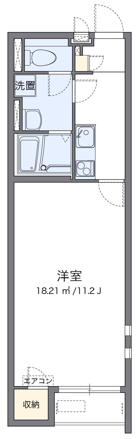 代表的な間取のため実際の間取とは異なる場合があります