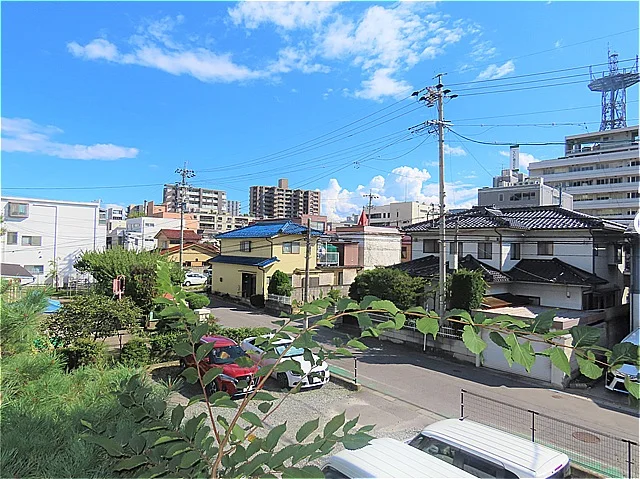 2階からのアングルです