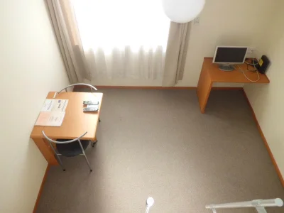 居室はカーペット敷です。