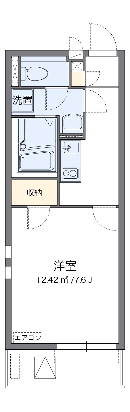 代表的な間取のため実際の間取とは異なる場合があります