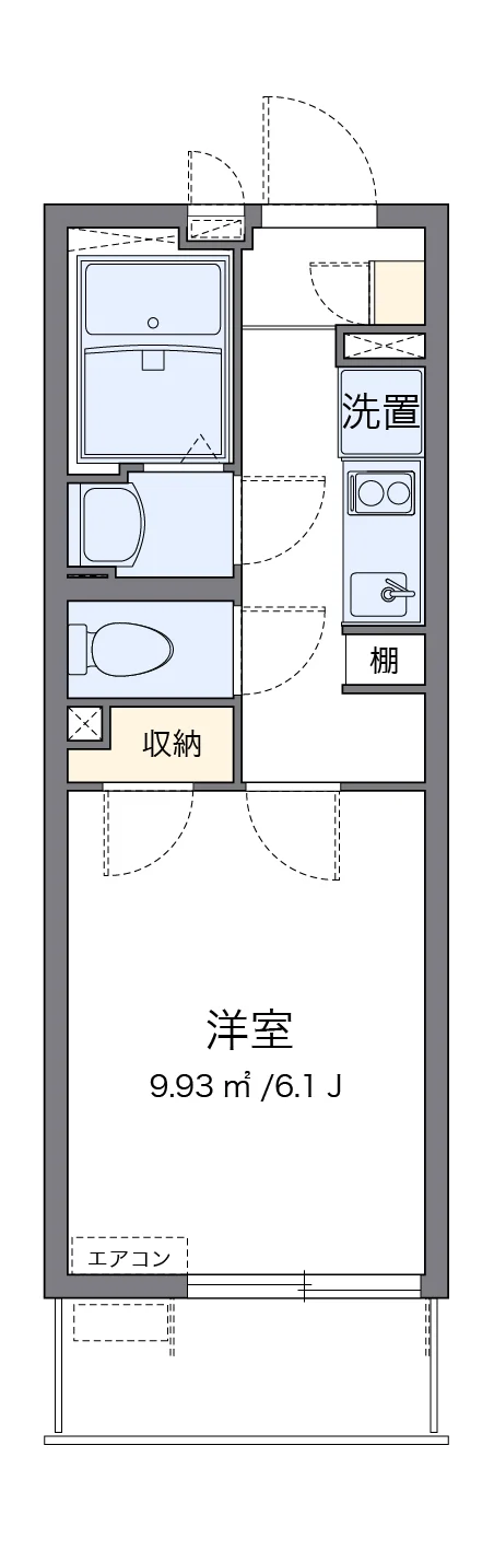 代表的な間取のため実際の間取とは異なる場合があります