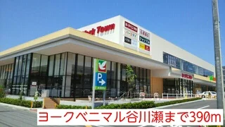 ヨークベニマル谷川瀬まで390m