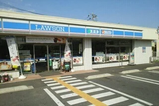 ローソン越谷下間久里仲田店まで450m