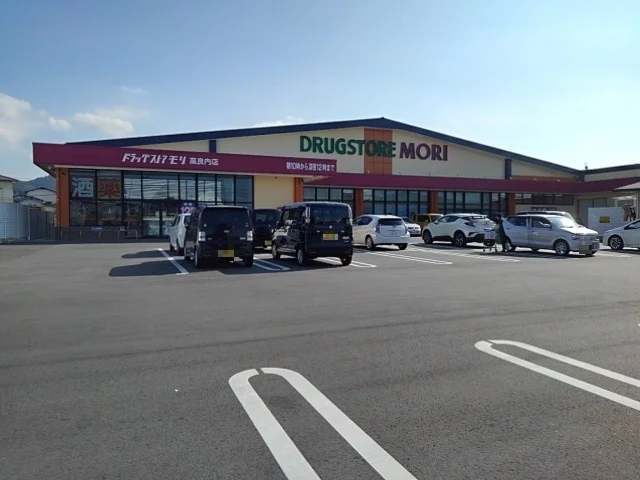 ドラッグモリ高良内店まで700m