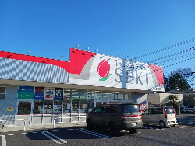ドラッグストア　セキ上花輪店まで1100m