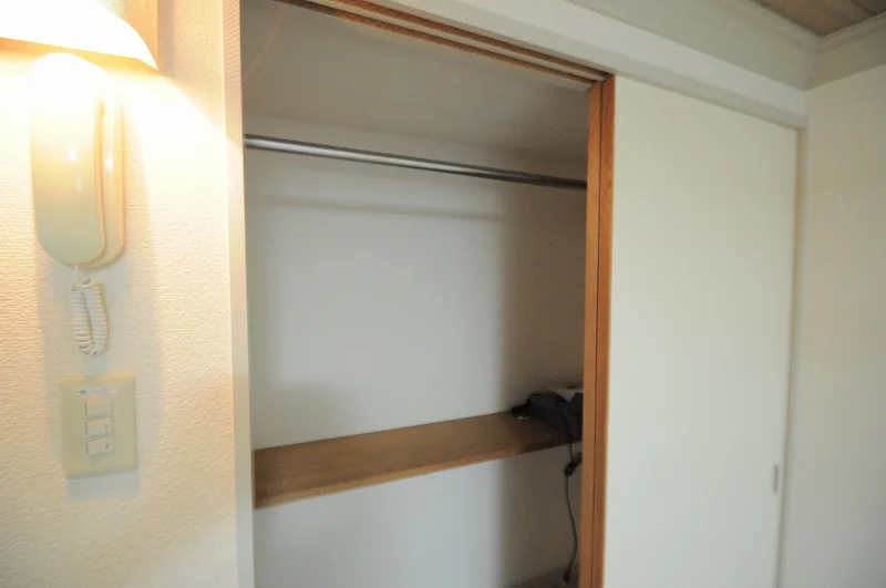 収納スペースあります。