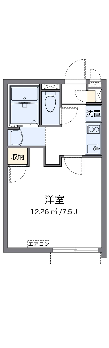 代表的な間取のため実際の間取とは異なる場合があります