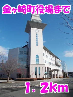 金ヶ崎町役場まで1200m
