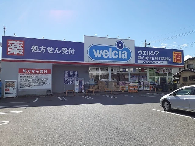 ウエルシア宇都宮双葉店まで600m