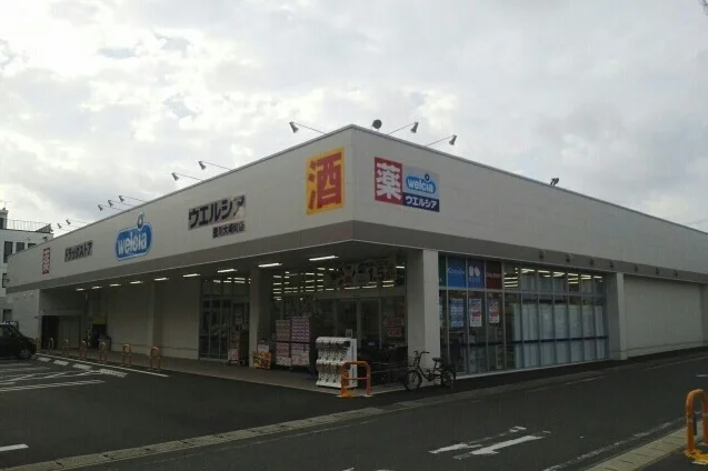 ウエルシア豊川大崎町店まで600m