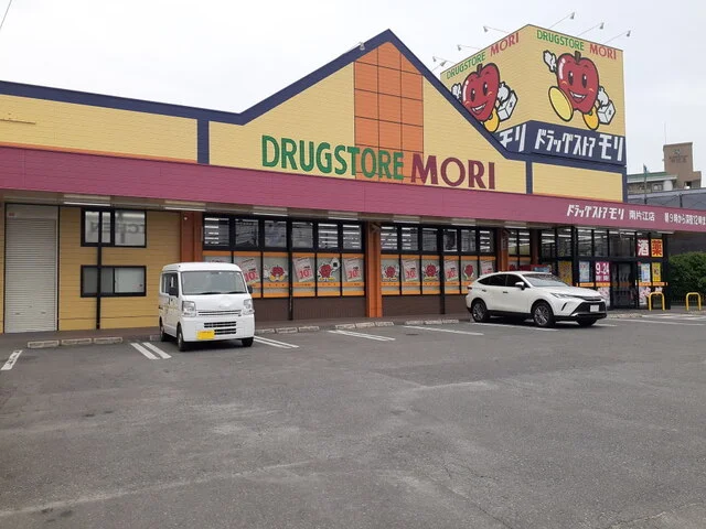 ドラッグストアモリ南片江店まで500m