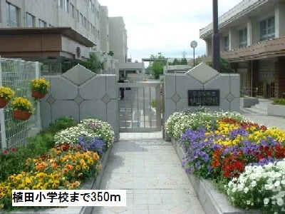 植田小学校まで350m