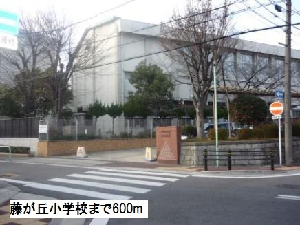 藤が丘小学校まで600m