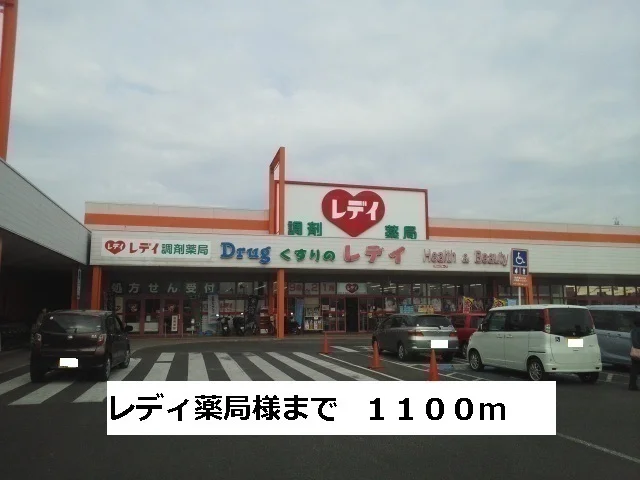 レディ薬局まで1100m