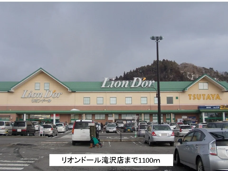 リオンドール滝沢店まで1100m