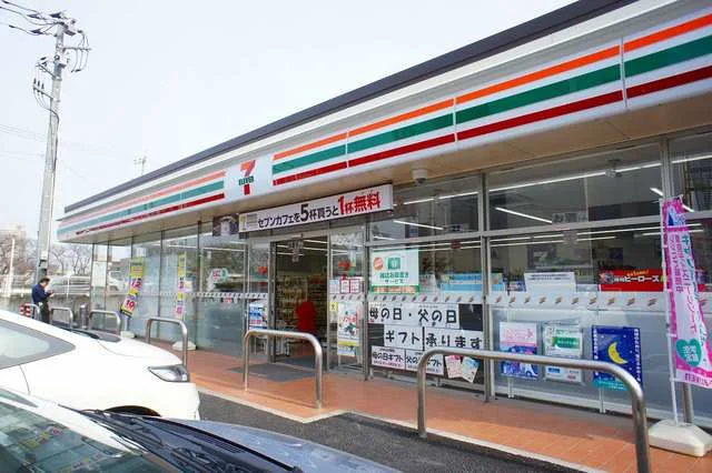 セブンイレブン越谷神明２丁目店まで450m