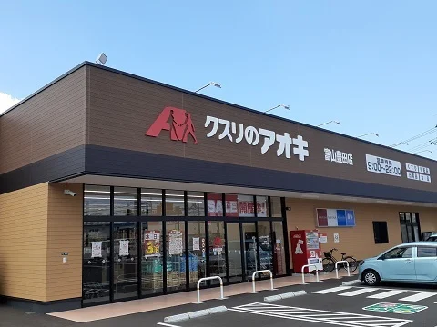 クスリのアオキ富山豊田店まで750m