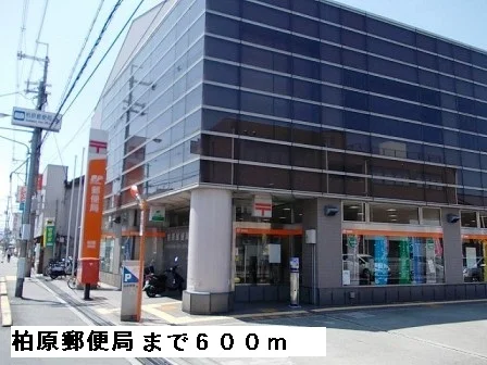 柏原郵便局まで600m