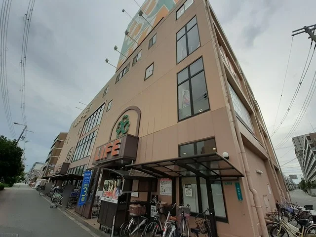 ライフ 平野西脇店様まで581m
