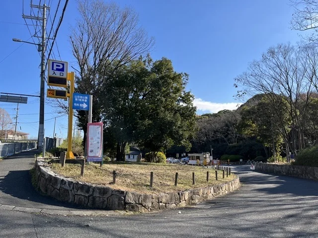 山田池公園様まで120m
