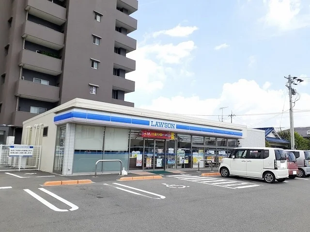 ローソン福音寺バイパス店様まで600m