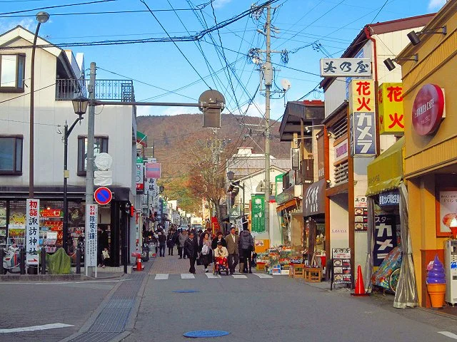 旧軽井沢銀座まで1500m