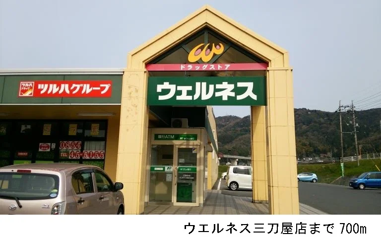 ウエルネス三刀屋店まで700m