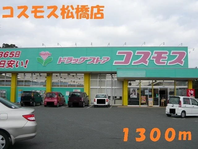 コスモスまで1300m