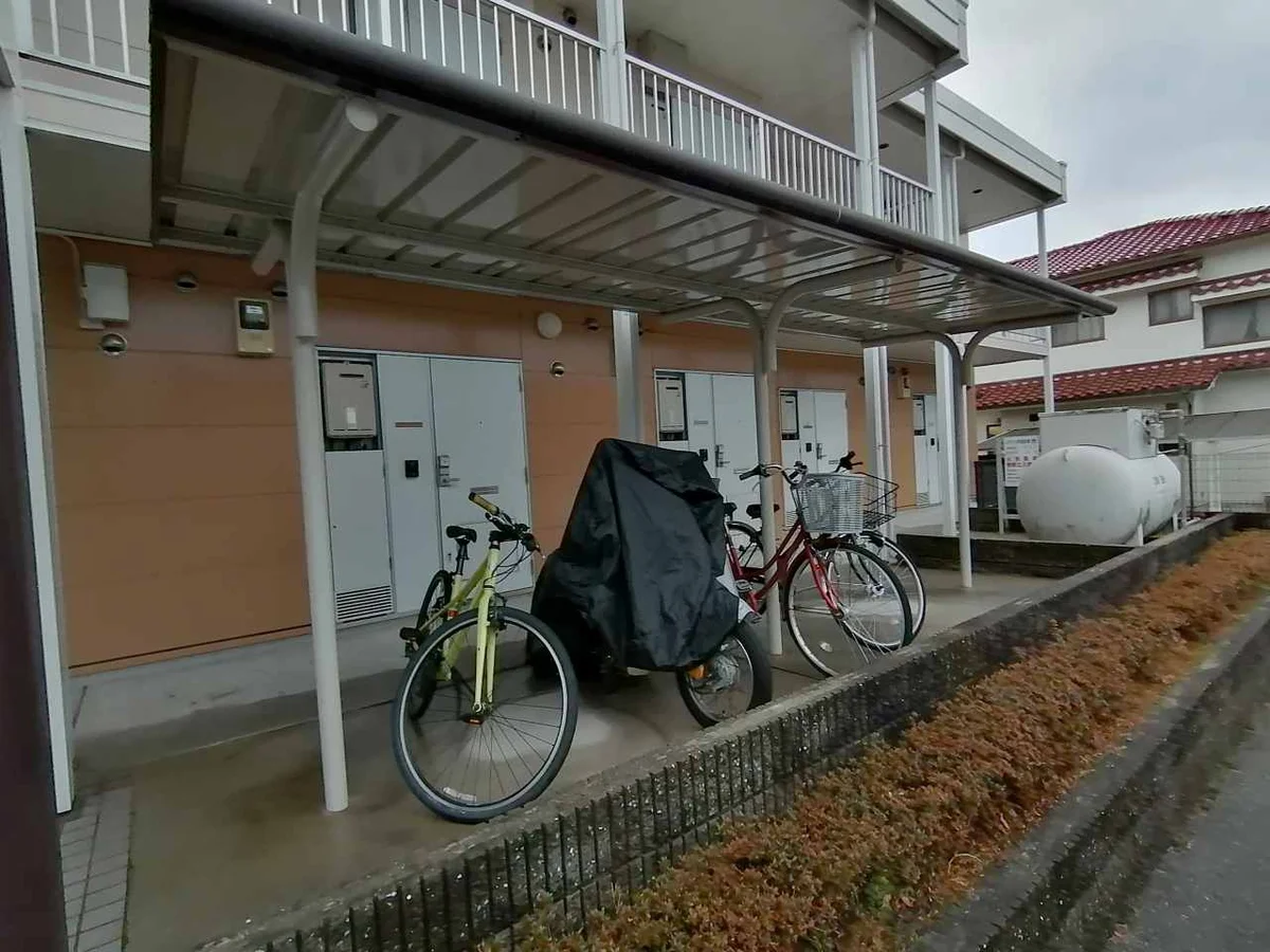 駐輪場も完備しております。