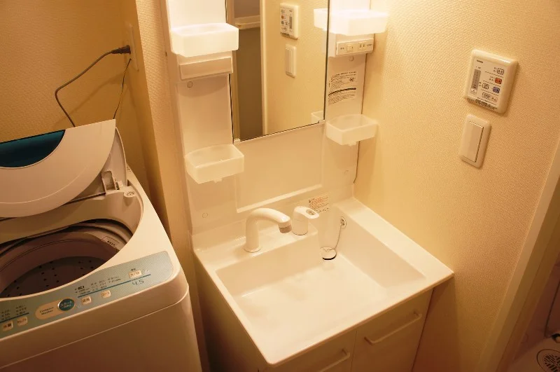 女性に嬉しい独立洗面台です！