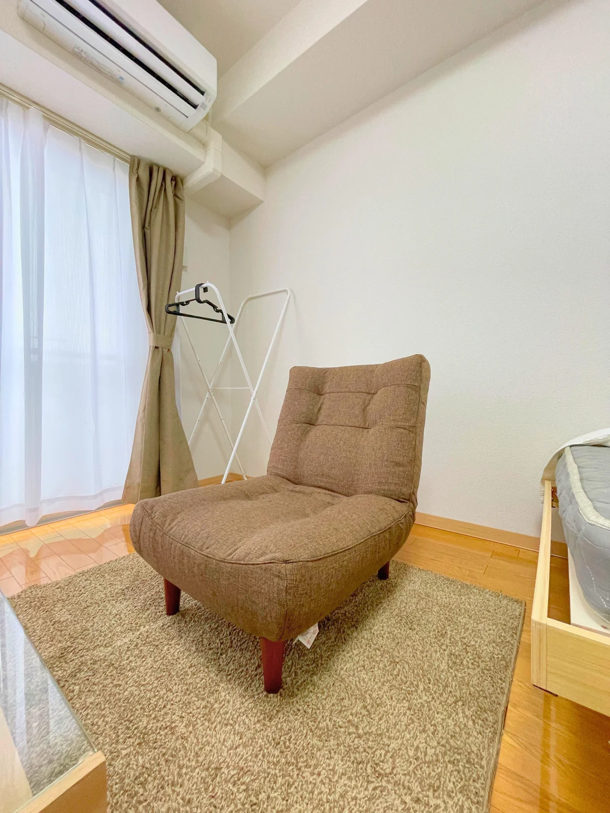 ソファー付きで快適