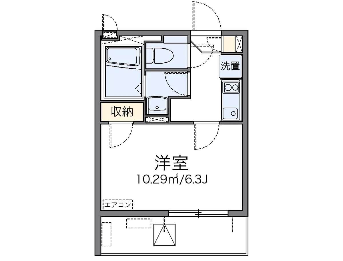 代表的な間取のため実際の間取とは異なる場合があります
