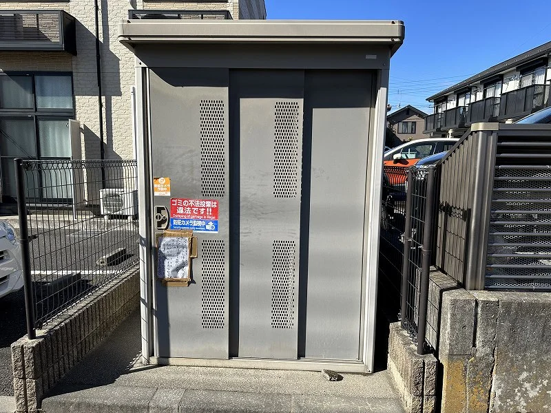 入居者様専用ゴミ庫となります