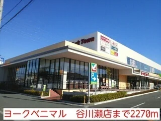 ヨークベニマル　谷川瀬店まで2270m
