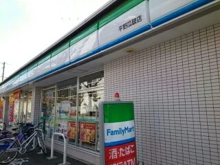 ファミリーマート平野瓜破店様まで120m