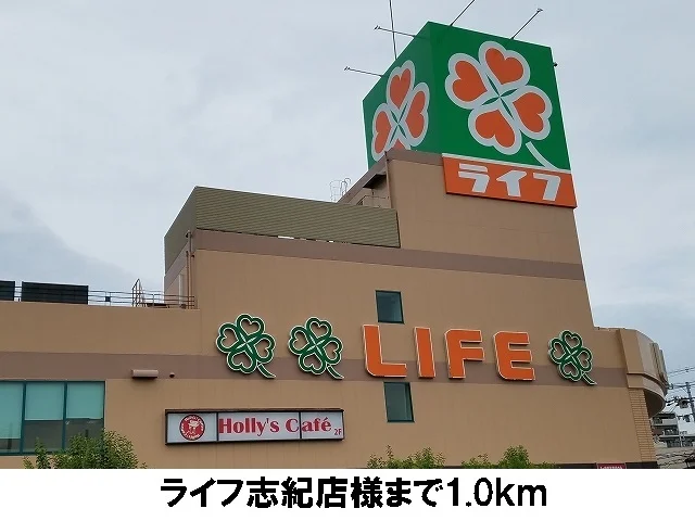 ライフ志紀店まで1000m
