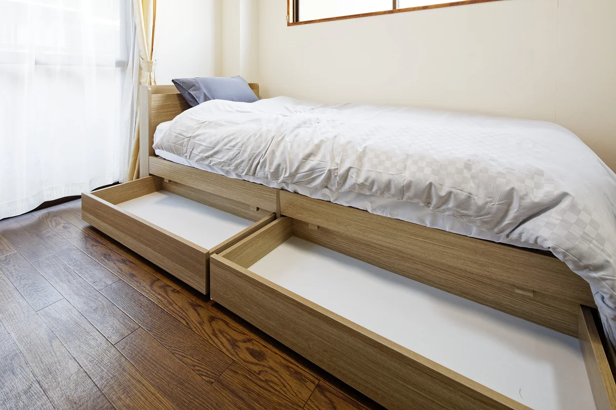 ベッド下引出し