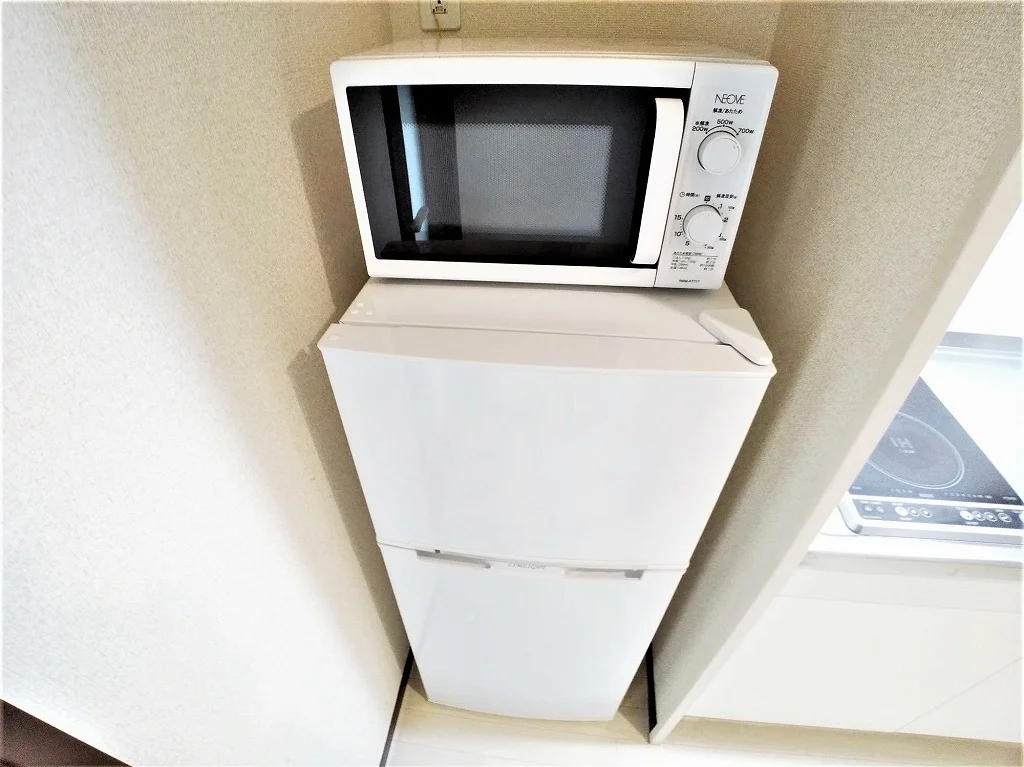 レンジと冷蔵庫