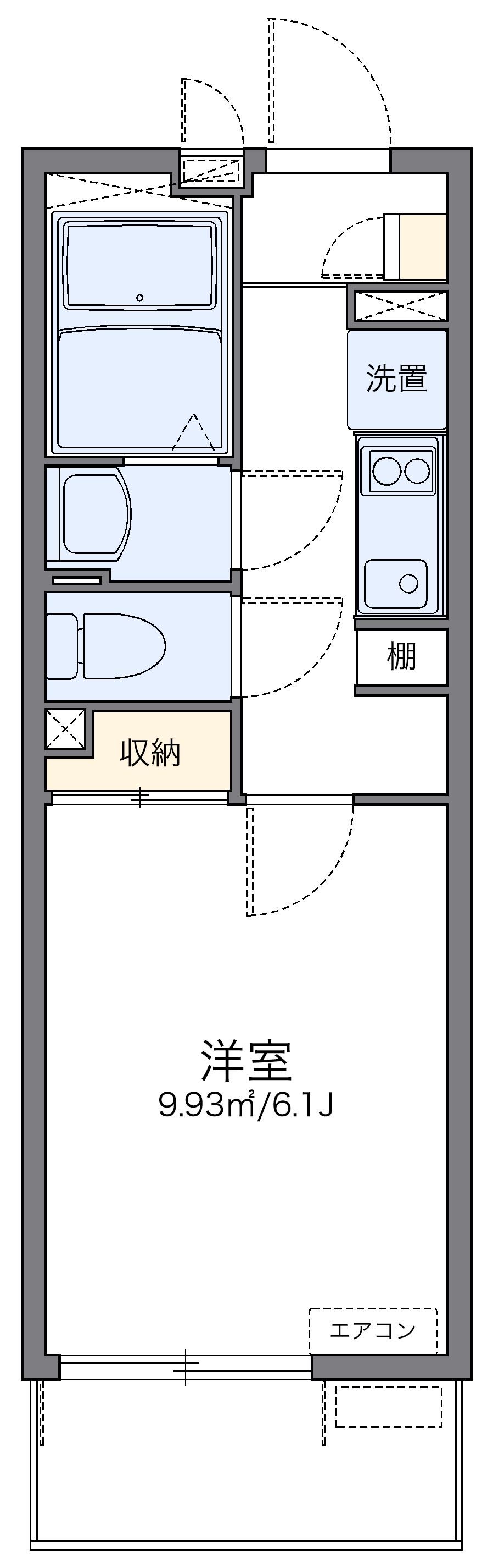 代表的な間取のため実際の間取とは異なる場合があります